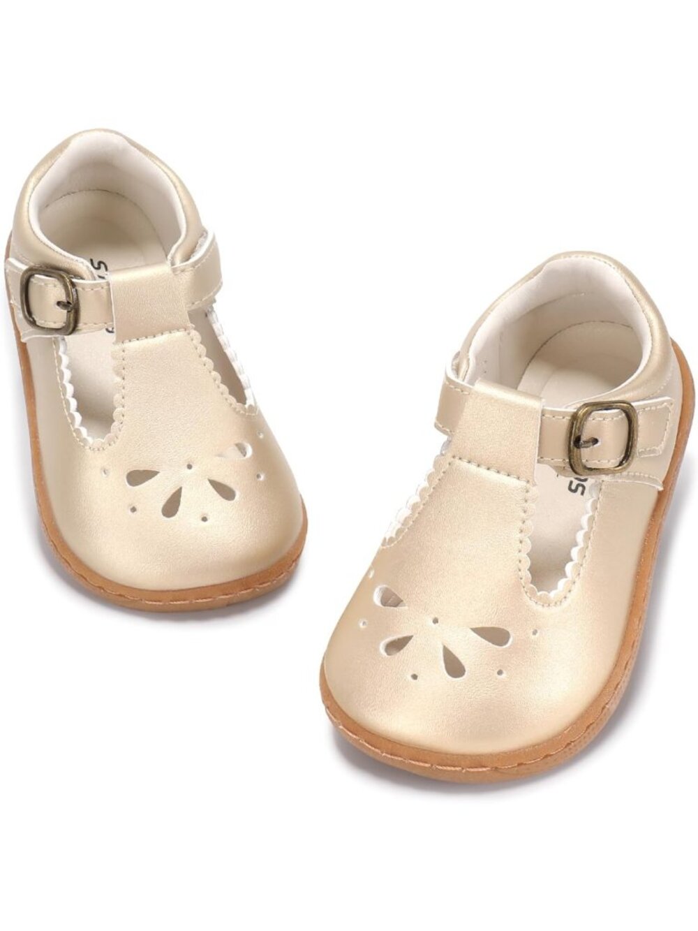 Girls Wide Toe Box Mary Jane Dress Shoes - Comfortable, Stylish, Perfect for